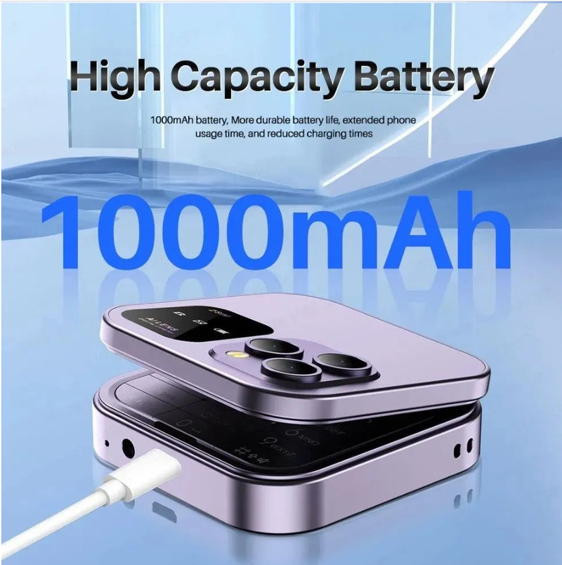i16 PRO Mini Flip Mobile Phone