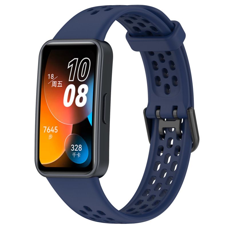 2 PACK Silicone Strap Compatible With Huawei Band 8/9/10 NFC