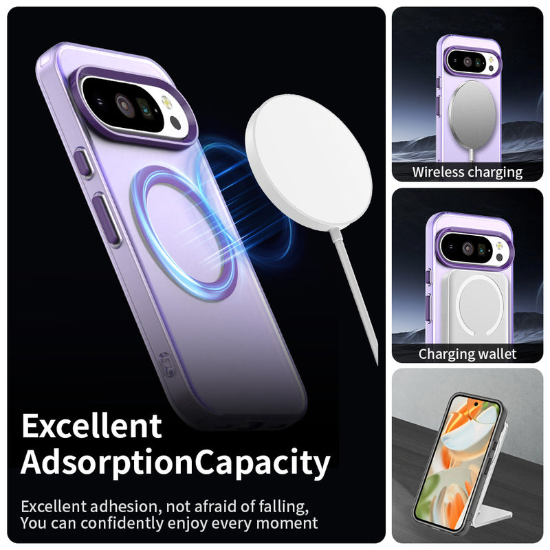 Phone Case for Google Pixel 10 Pro, Compatible with Magsafe,Shockproof Magnetic Case Cover