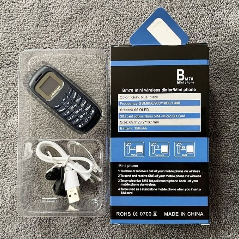 Mini Small Handheld SIM Card Support 0.66-inch