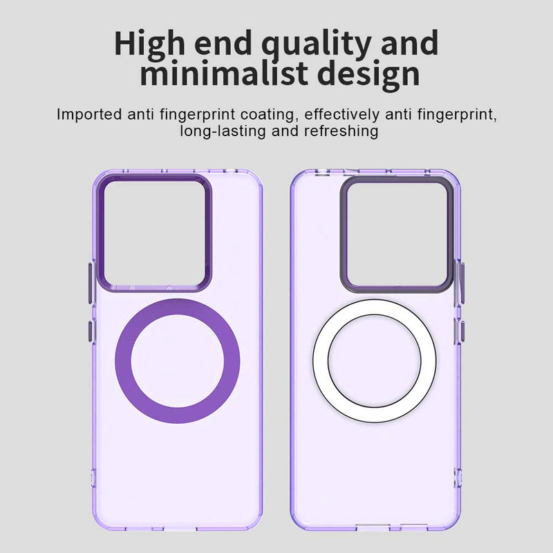 Phone Case for Xiaomi Poco X6, Compatible with Magsafe,Shockproof Magnetic Case Cover