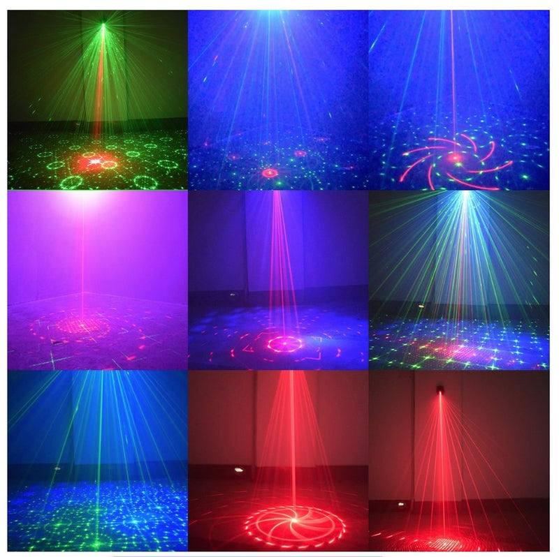 IPSTYLE DJ Light Disco Party Light UV Projection Light Home Party