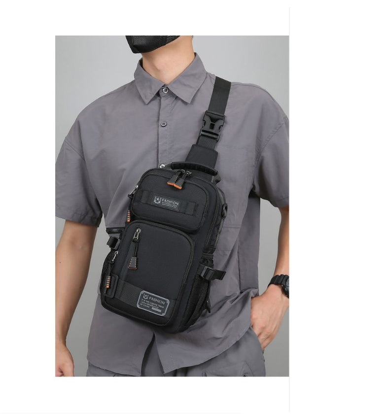 Large Capacity Chest Bag Versatile Multi-Functional Shoulder Crossbody