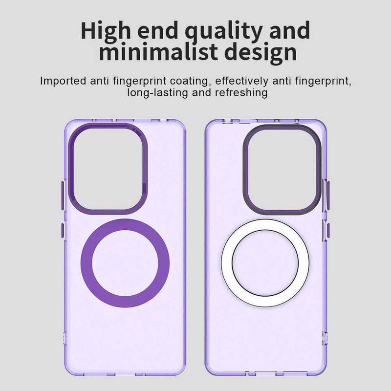 Phone Case for Xiaomi Poco M6 Pro 4G, Compatible with Magsafe,Shockproof Magnetic Case Cover