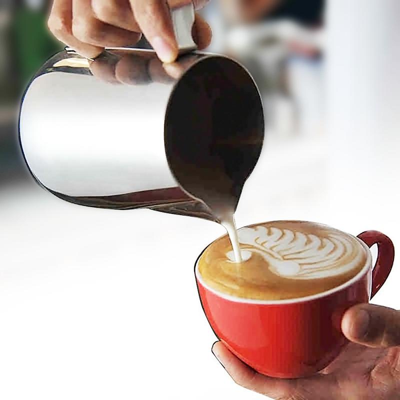 Milk foamer stainless steel coffee pot - 600ml