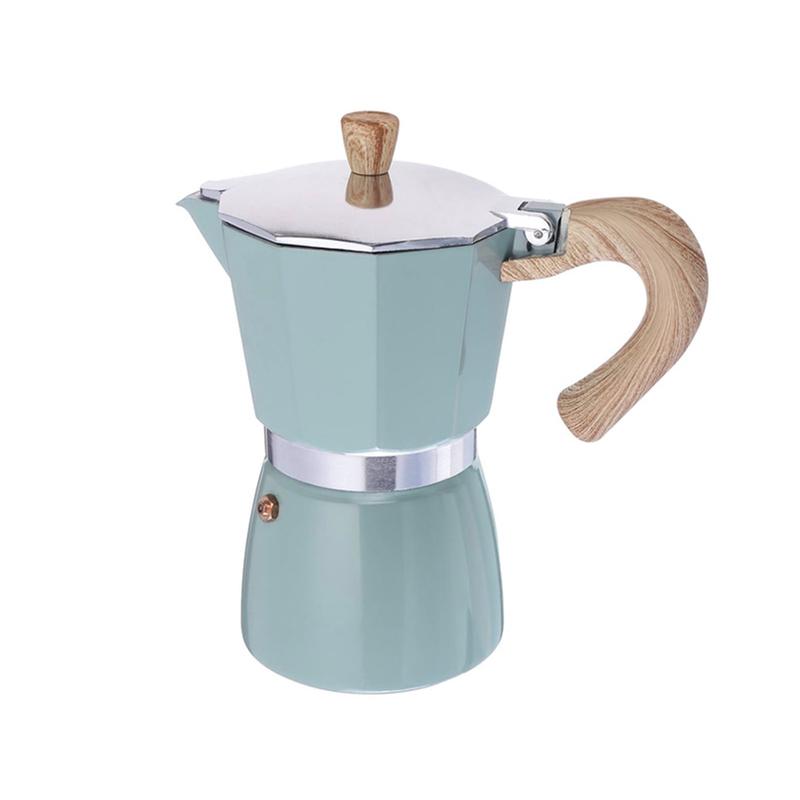 Aluminum Italian Coffee Maker Mocha Espresso Percolator Pan Top Pot 15
