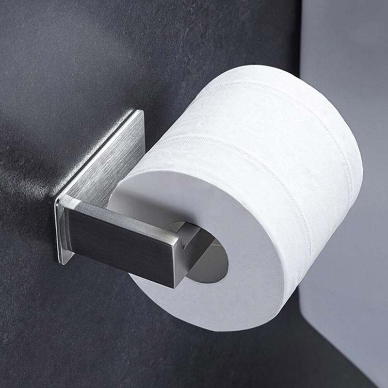 1 Piece 304 Stainless Steel Kitchen Towel Hanger Self Adhesive