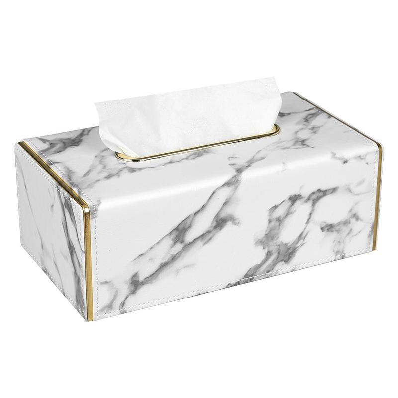 Phnom Penh Napkin Box Marble