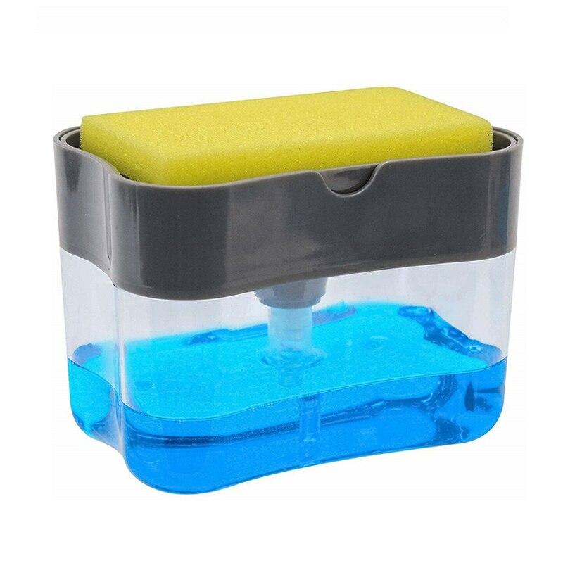 Hot 2 in 1 Sponge Soap Dispenser