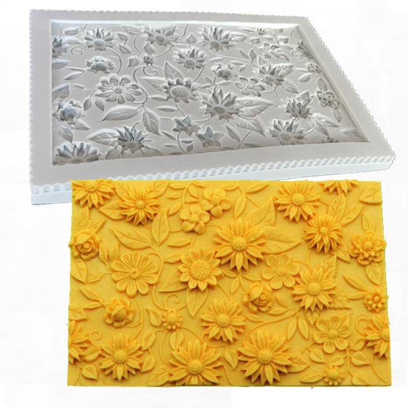 Daisy Plum Flower Molds