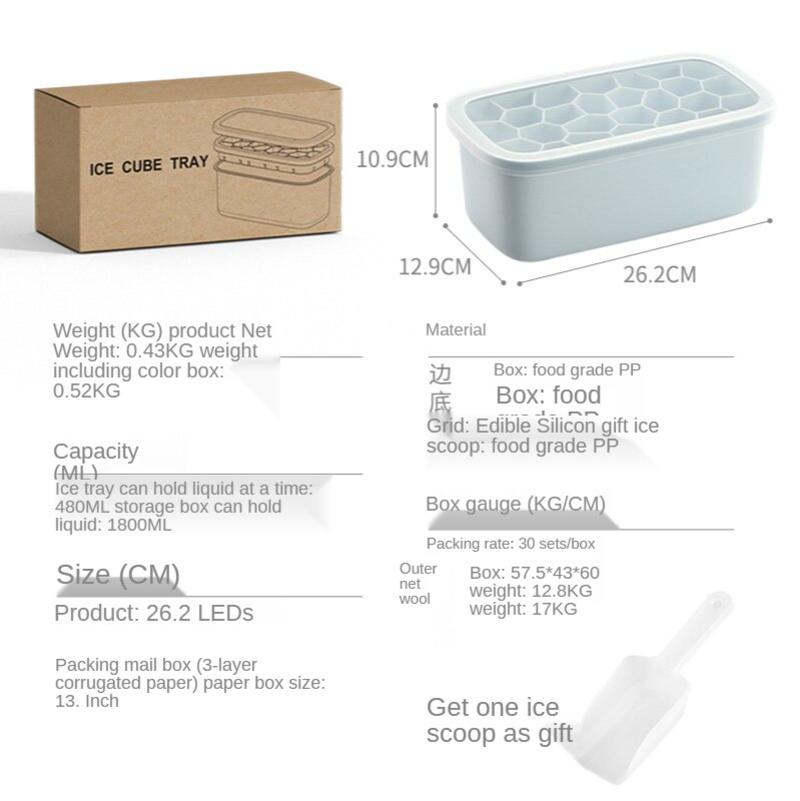 Home Ice Tray For Home Refrigerators Summer Ice Cube With Honey