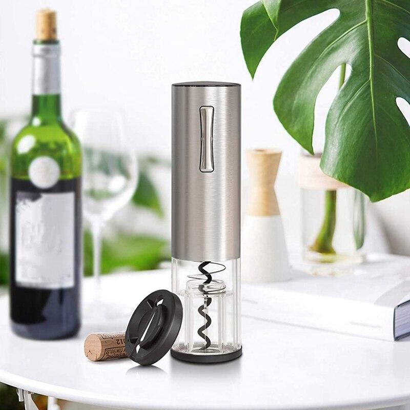 Electric Wine Bottle Set Automatic Corkscrew with Battery USB Charging