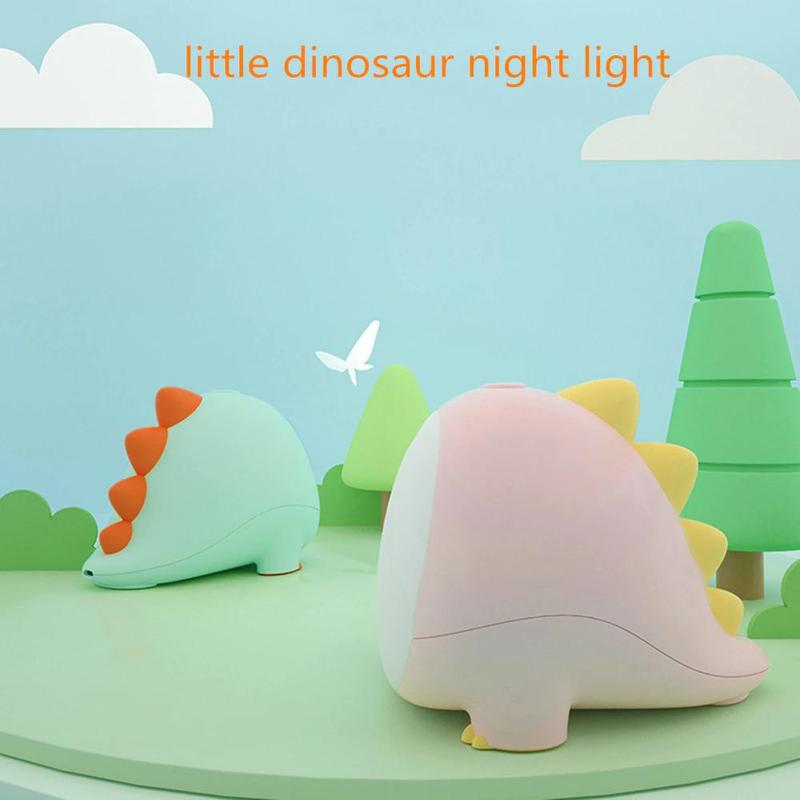 USB Battery LED Small Dinosaur Night Creative Cartoon Stopper