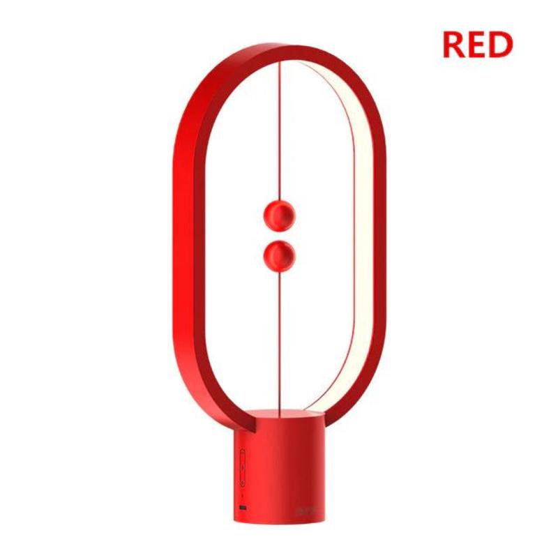 Dropship USB Battery HengPro Balance LED Table Lamp Ellipse Magnetic