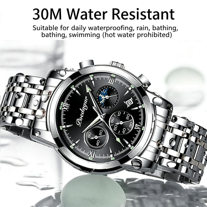 Men's Multifunctional Quartz Watch