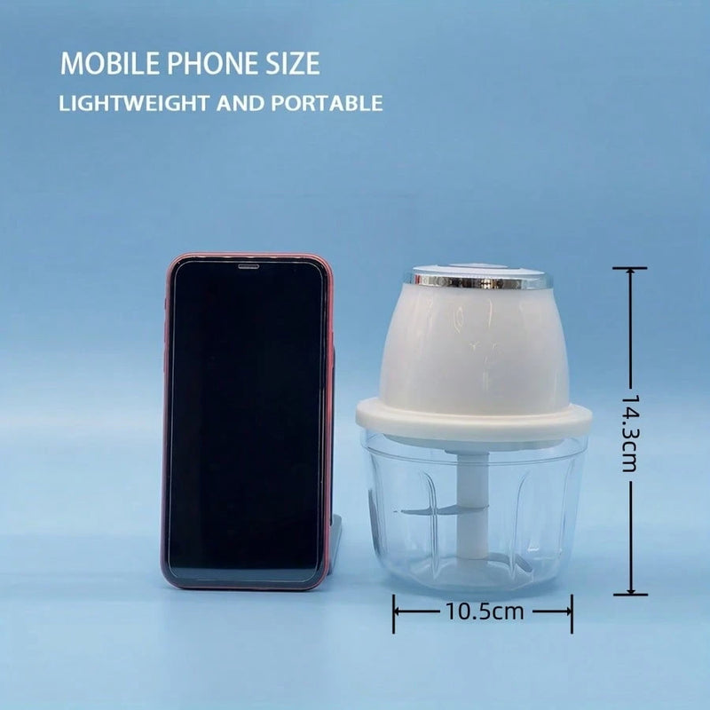 Rechargeable Mini Food Processor, Electric USB