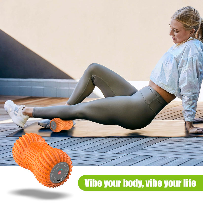 3-Speed Vibrating Foam Roller with Bluetooth Speaker