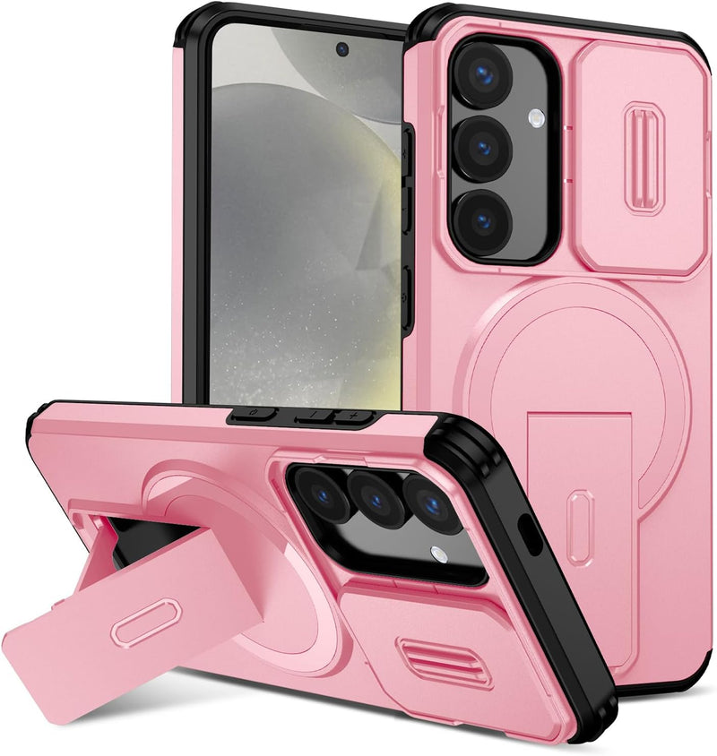 Slide Lens Magnetic Holder  Phone Case Compatible With Samsung Galaxy A37