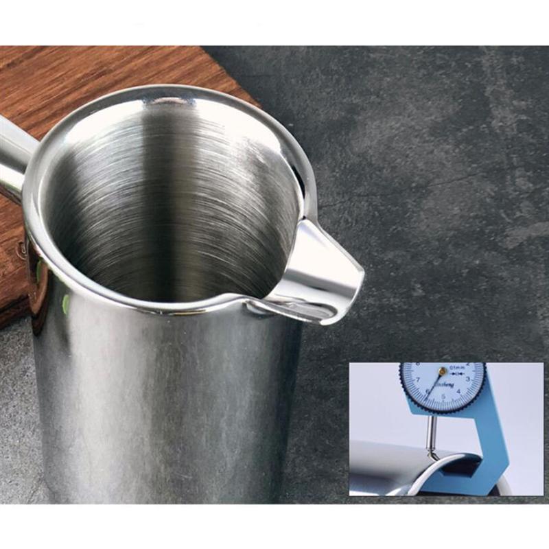 French Press Coffee Maker Stainless Steel Cafe - 700ml