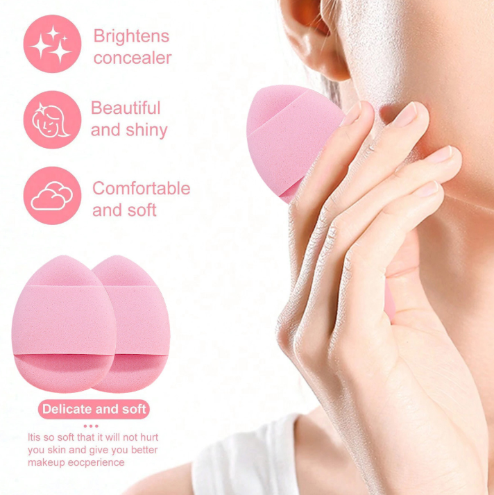 33pcs beauty set makeup kit large and small beauty sponges for flawless makeup