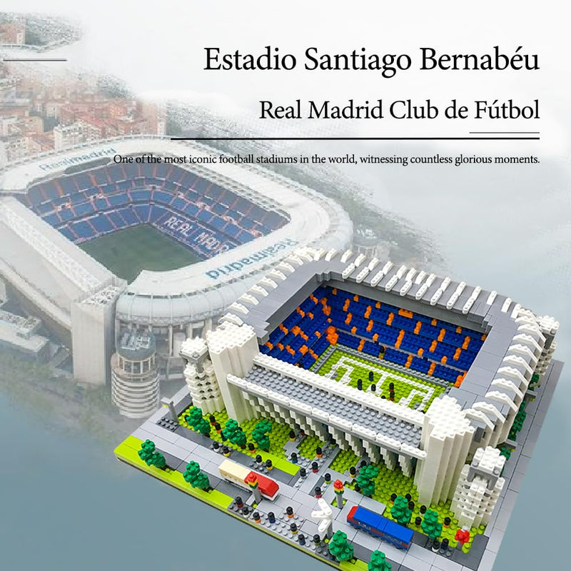 Micro Building Blocks Set - Real Madrid Stadium Model DIY