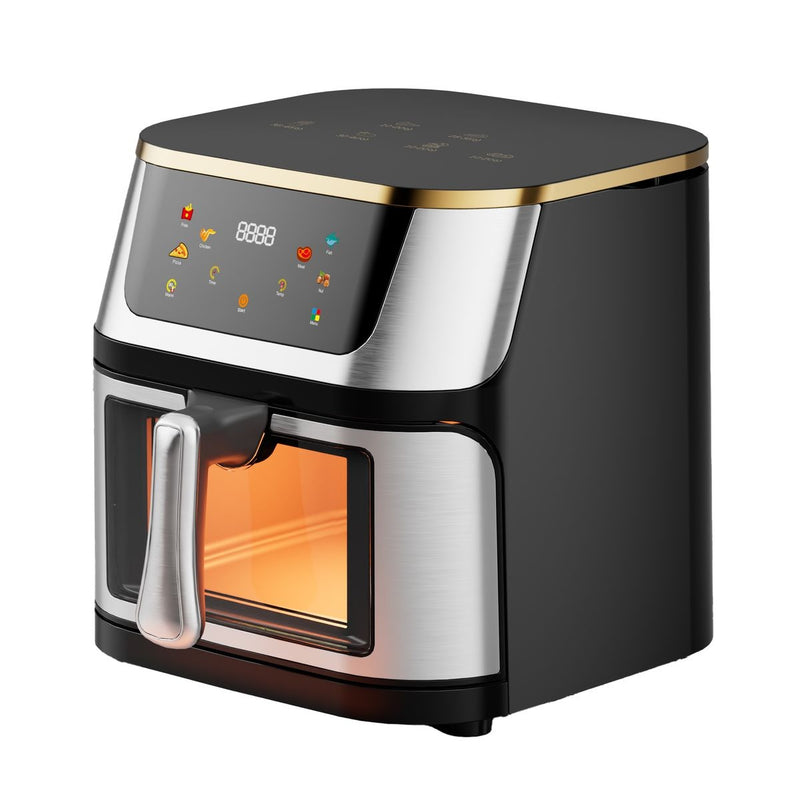 Visible Window Stainless Steel Air Fryer - 12L