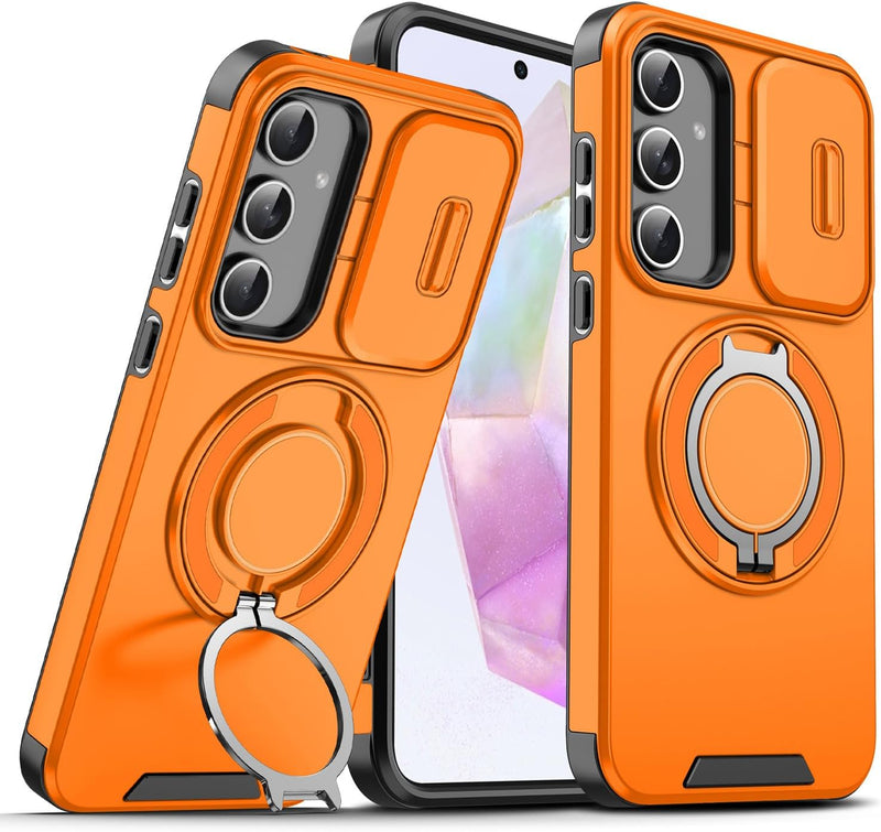 Slide Lens Protective Shockproof Mobile Phone Case for Samsung Galaxy A24