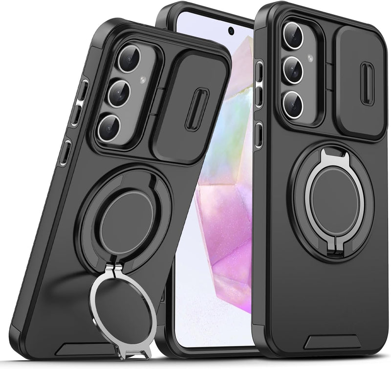 Slide Lens Protective Shockproof Mobile Phone Case for Samsung Galaxy A14