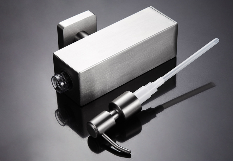 Stainless Steel Brushed Nickel Soap Dispenser