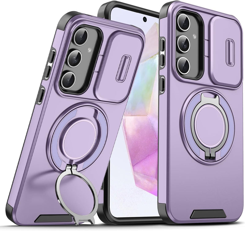 Slide Lens Protective Shockproof Mobile Phone Case for Samsung Galaxy A14