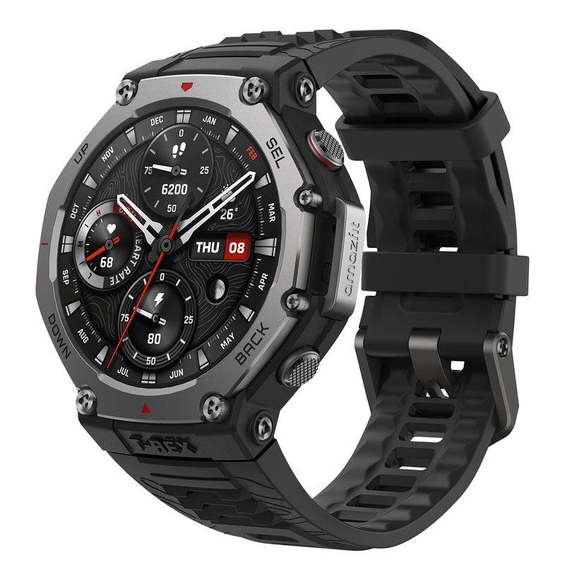 Smartwatch outdoor 48mm AMOLED Display 6 Satellite Systems 45m Freediving