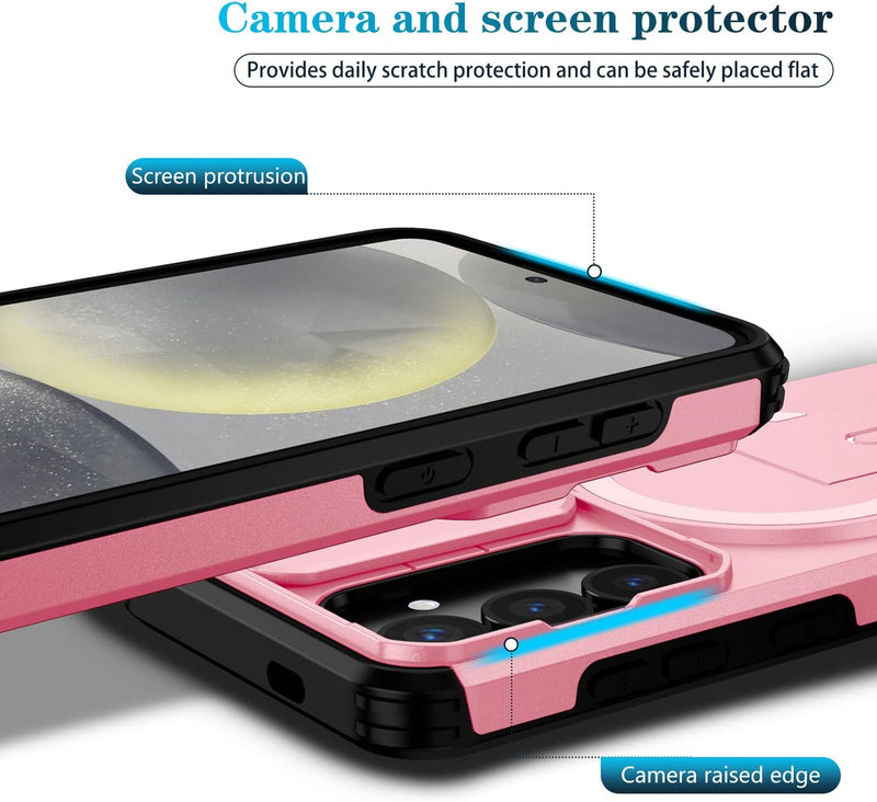 Slide Lens Magnetic Holder  Phone Case Compatible With Samsung Galaxy S26