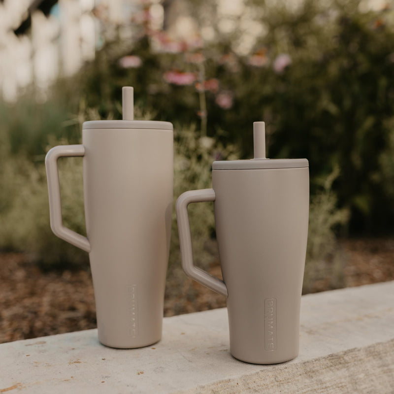 Brümate 40oz Era Tumbler with Handle, Stainless Steel Straw, Leakproof Insulated Travel Mug