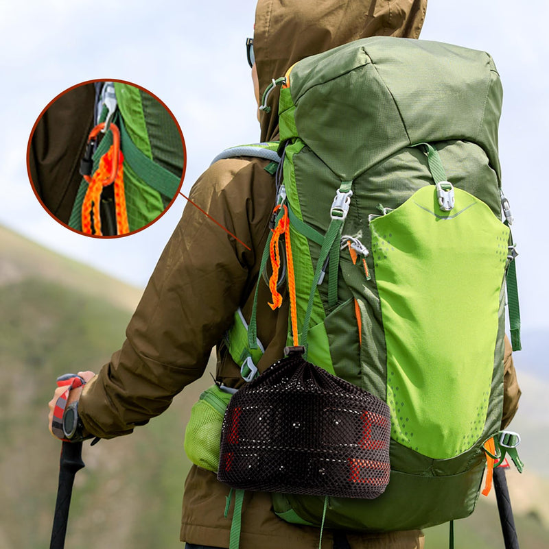 Portable Camping Cookware Set, Foldable Pot Pan Kettle