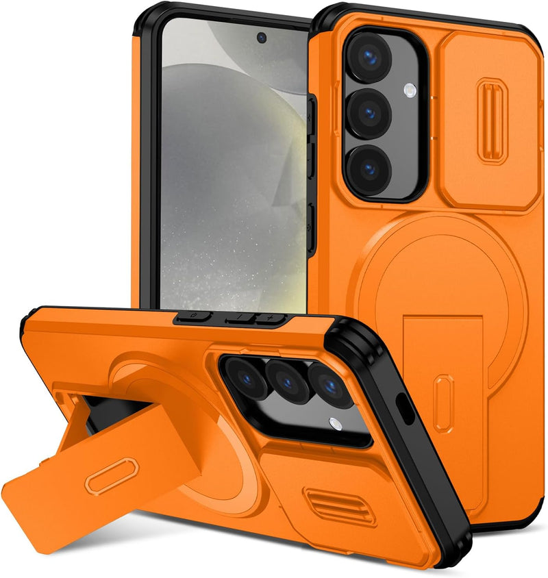 Slide Lens Magnetic Holder  Phone Case Compatible With Samsung Galaxy  A54