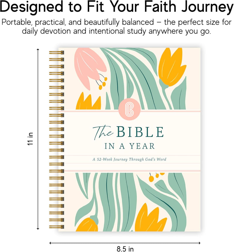 The Bible in a Year 52 Week Guided Bible Study & Daily Reading Plan