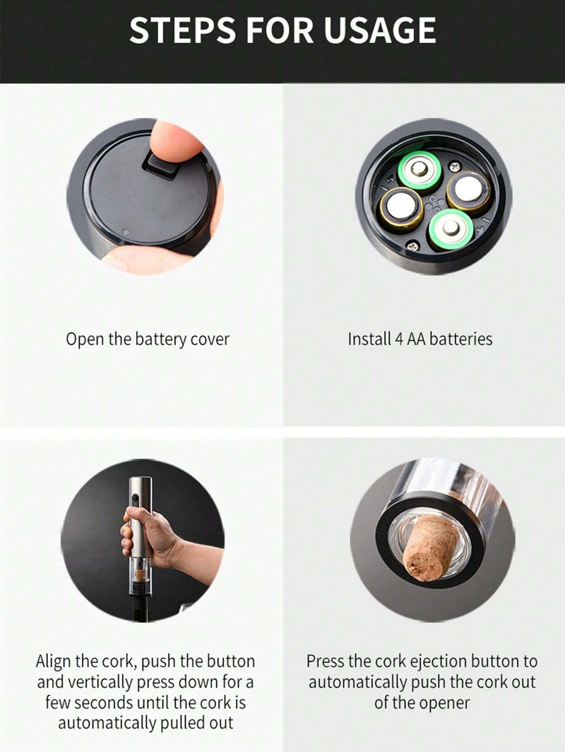 Battery Operated Electric Wine Opener