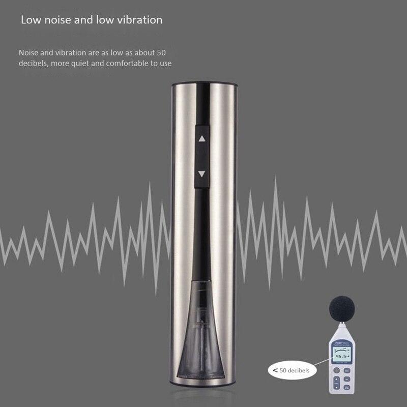 Electric Wine Bottle Opener Electric Wine Cork Opener with USB Knife B