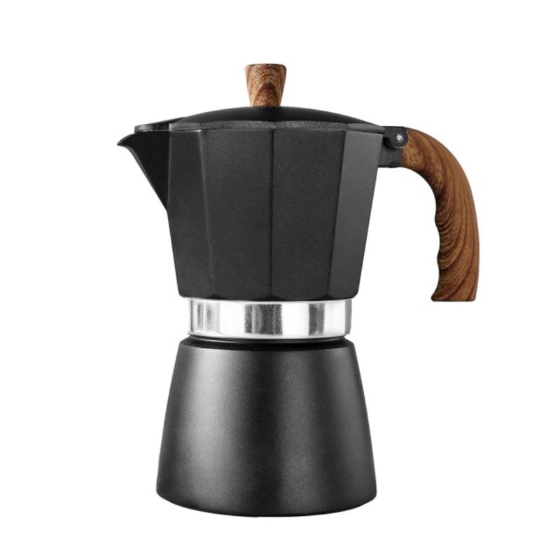 Comfortable Aluminum Coffee Pot Moka Espresso 150ML