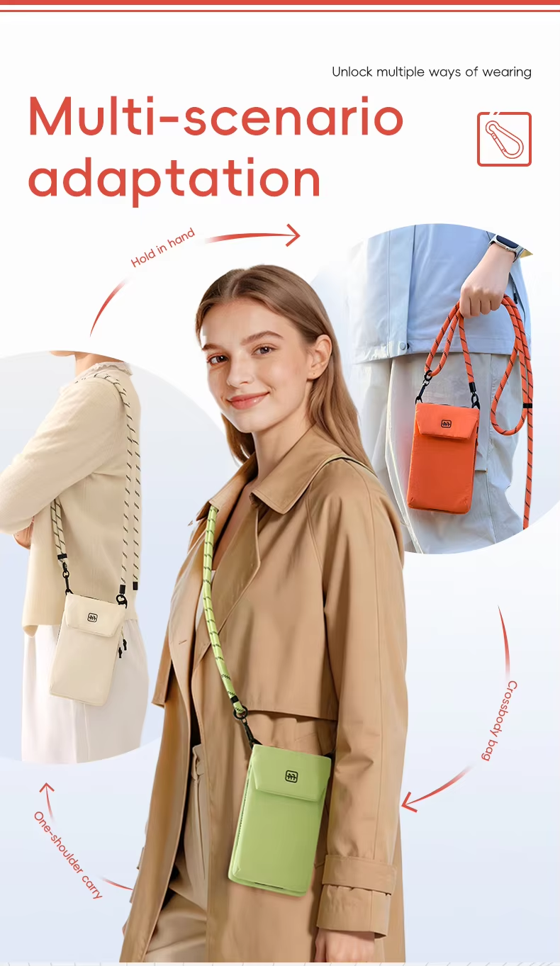 Unisex Crossbody Bag Fashion Crossbody Cellphone Bag