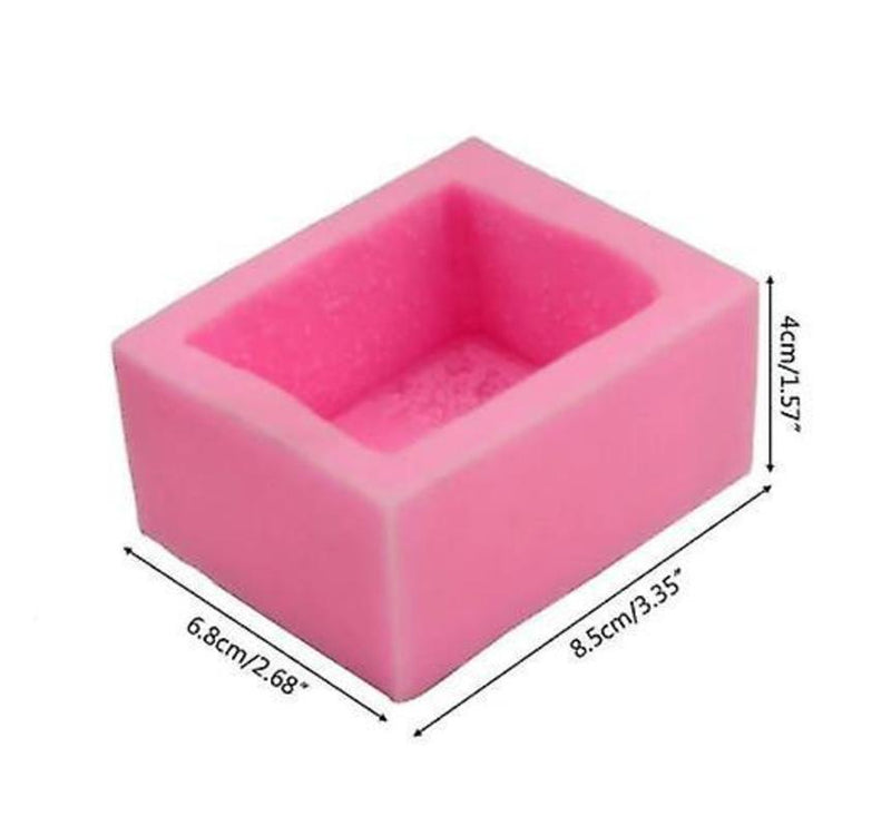 Silicone Soap Moulds Natural DIY Cake Moulds for Chocolate Baking