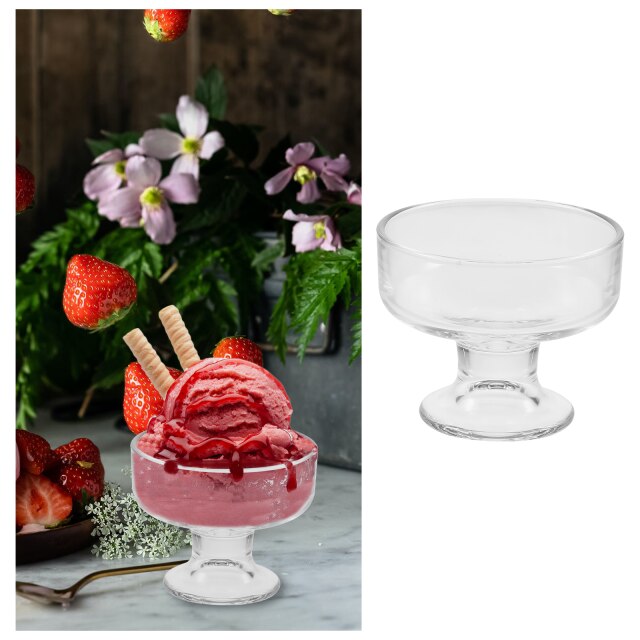Ice cream dessert glass cup 140ml