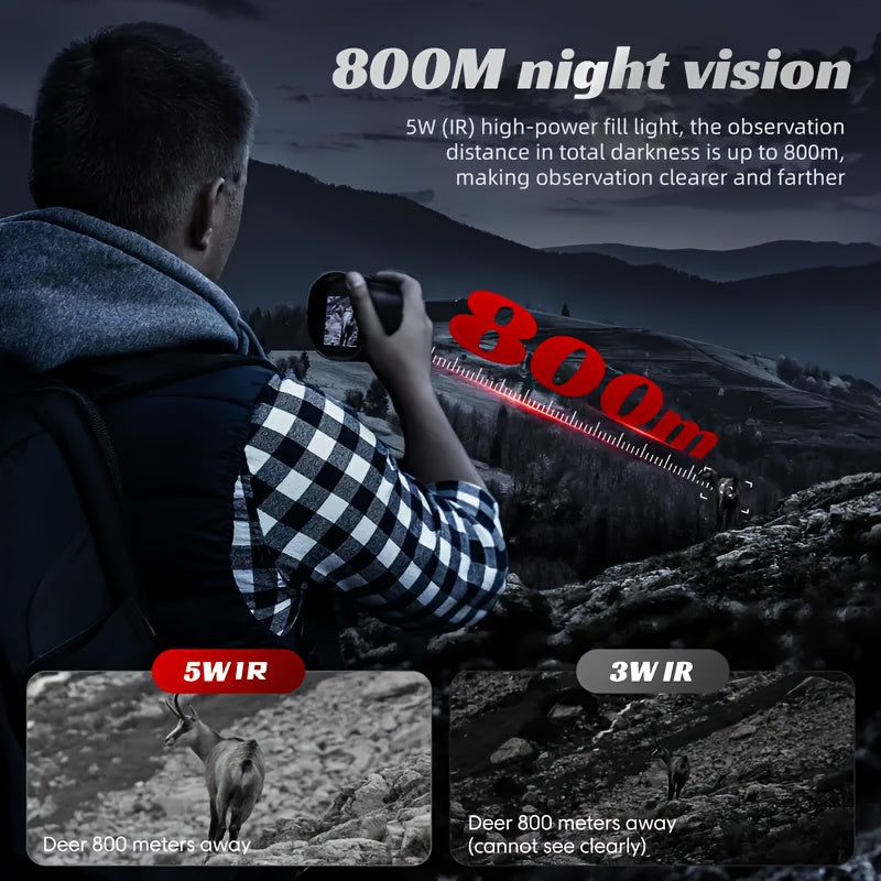 10X Zoom Digital Night Vision Monocular