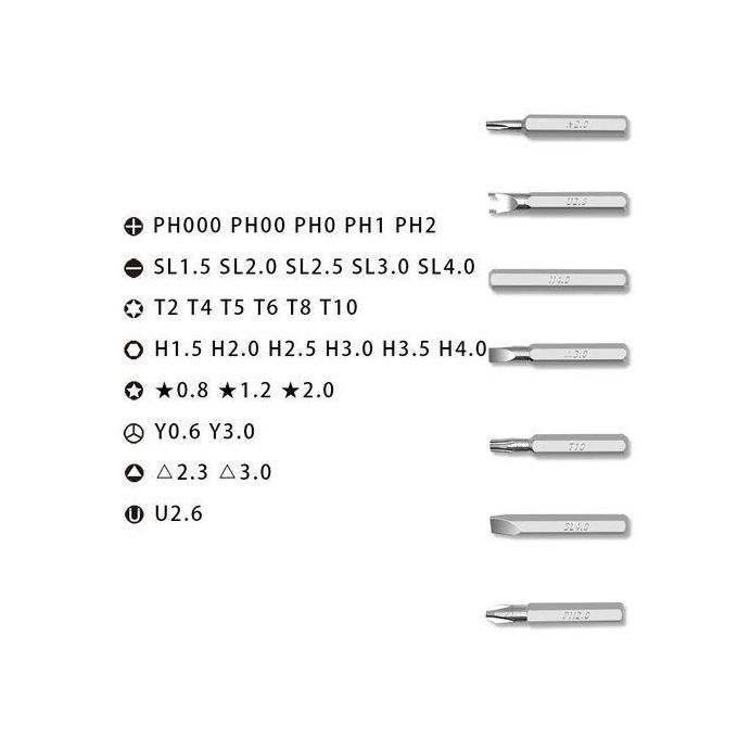 32-in-1 Precision Screwdriver Set – Magnetic Multi-Bit Repair Tool Kit for Laptop, Electronics & DIY Projects