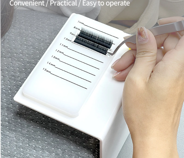 Eyelash Pillow Console Eyelash Extension Stand Tool Professional Reusable Convenient Portable Console Eyelash Pad Glue Holder