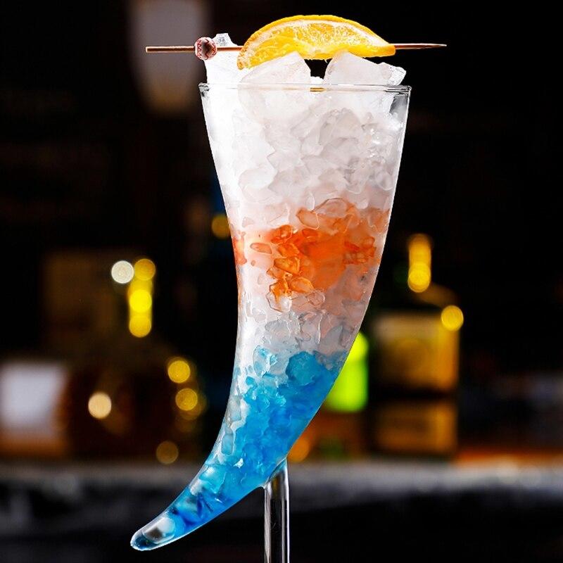 Creative shape moon glass cup