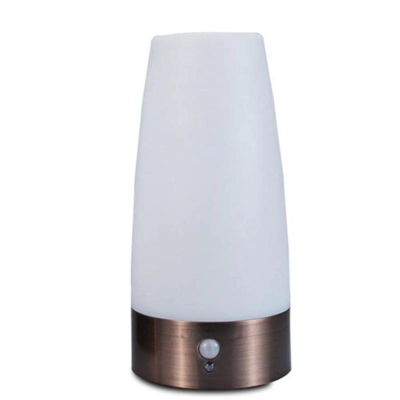LED table lamp with motion sensor