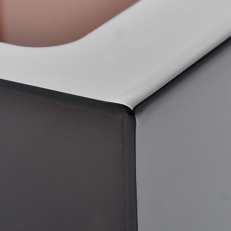 Fashionable acrylic towel box, towel holder, square towel holder