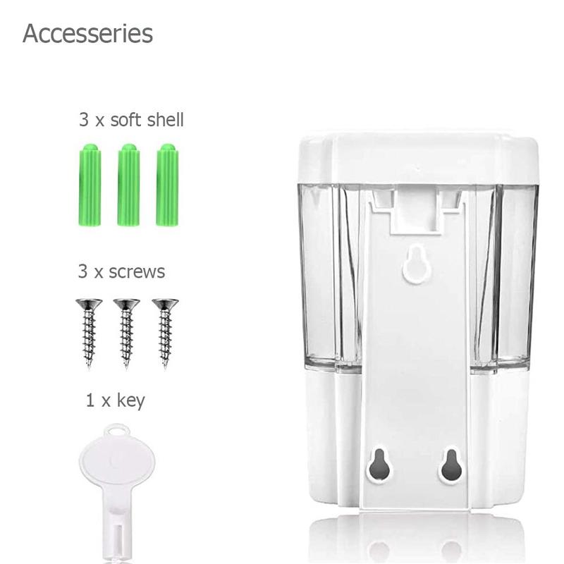 Zloog Bathroom Touchless Soap Dispenser Capacity 600ml