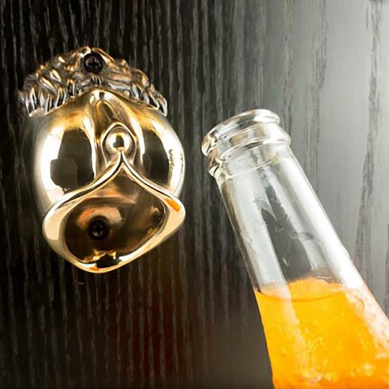Kitchen Tools & Gadgets Open Bottle Wall Sculpture For Home, Home Deco